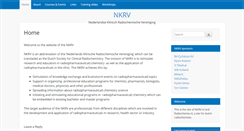 Desktop Screenshot of nkrv.nl